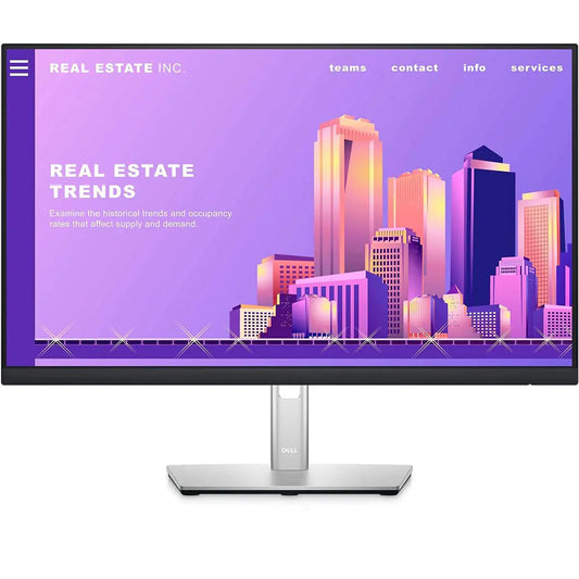 Dell 24 Monitor - P2422H - Full HD 1080p IPS Technology Comfortview Plus Technology (Renewed) Black