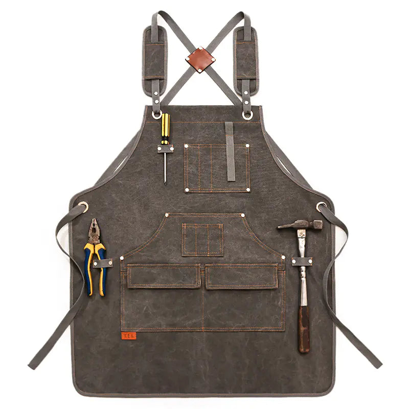 Waterproof Floral Gardening Apron for Men