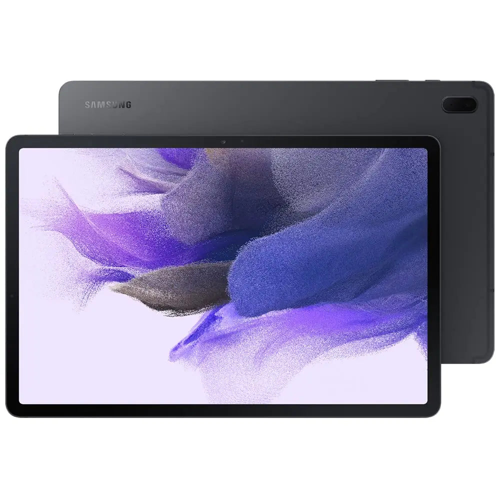 Samsung Electronics Galaxy Tab S7 FE 2021 Android Tablet 12.4” Screen LTE/WiFi (AT&T) 64GB S Pen Included Long-Lasting Battery Powerful Performance Mystic Black - SM-T738UZKAATT (Renewed)